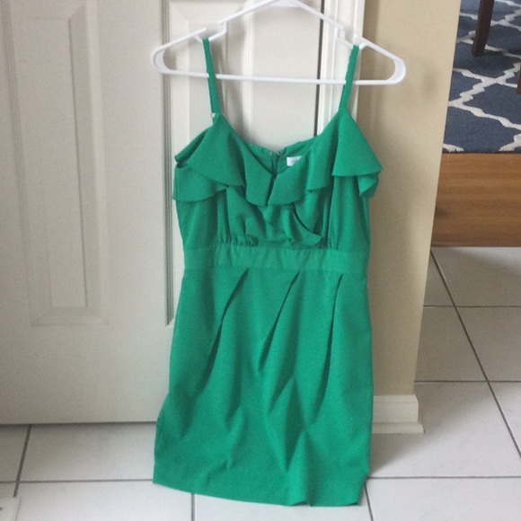 Calvin Klein green dress size 2 - Picture 4 of 4